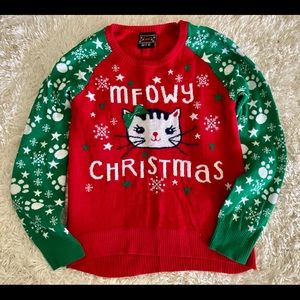 Cat and Jack Christmas sweater